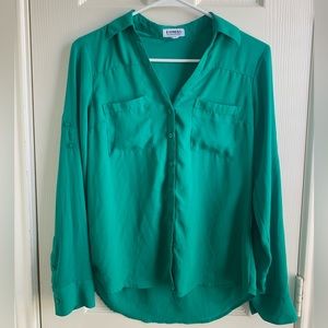 Express Long Sleeve Women’s Button Up Size Extra Small